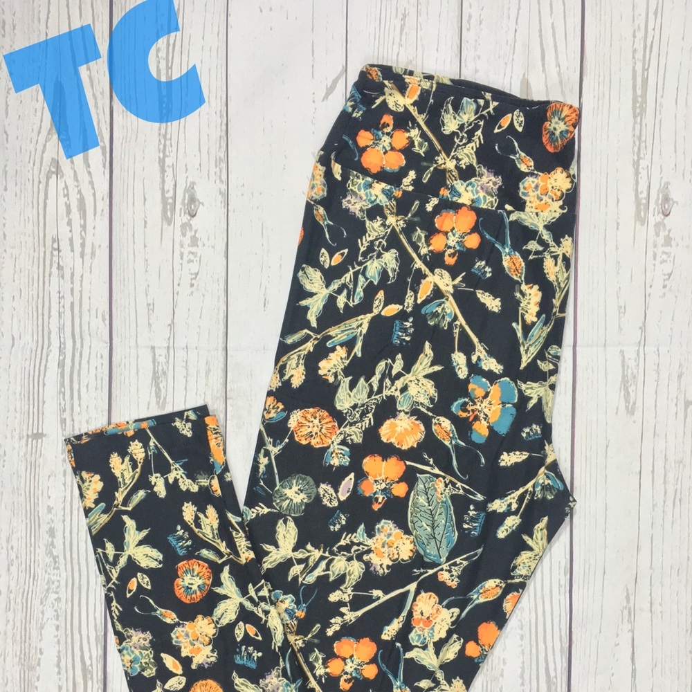 LuLaRoe Leggings TC Floral Print
